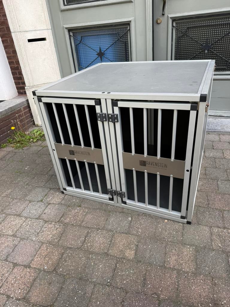 Transportkooi van Ravenstein, Dieren en Toebehoren, Ophalen, Hondenkennel, Gebruikt, 65 tot 100 cm