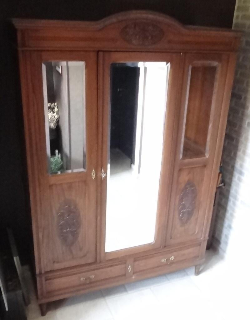 vestiaire ancien, Antiquités & Art, Antiquités | Meubles | Armoires, Enlèvement