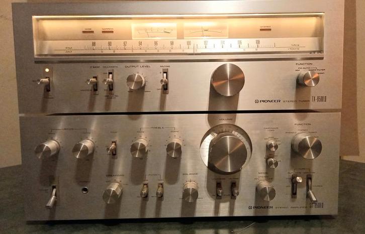Pioneer inbouwapparatuur componenten  inclusief 2 boxen 1978, Audio, Tv en Foto, Stereoketens, Zo goed als nieuw, Pioneer, Ophalen