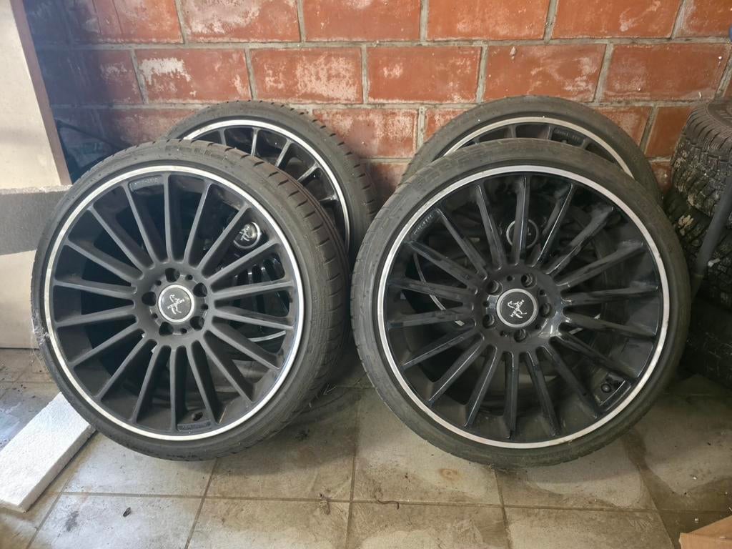 4 petlas zomerbanden op velg KESKIN, Autos : Pièces & Accessoires, Pneus & Jantes, Enlèvement, Pneus été