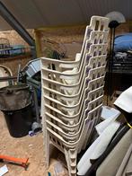 Tuinstoelen, Jardin & Terrasse, Enlèvement, Utilisé, Synthétique, Empilable