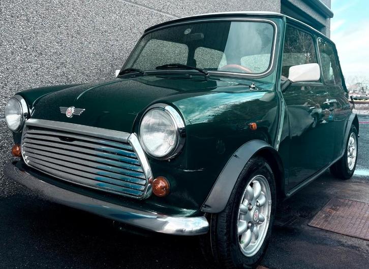 Prachtige Mini, Autos, Mini, Particulier, Cooper, Essence, Hatchback, 2 portes, Boîte manuelle, Vert, Noir, Cuir et Tissu, Enlèvement