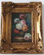 olieverfschilderij van een stilleven met bloemen. Jensen, Ophalen of Verzenden