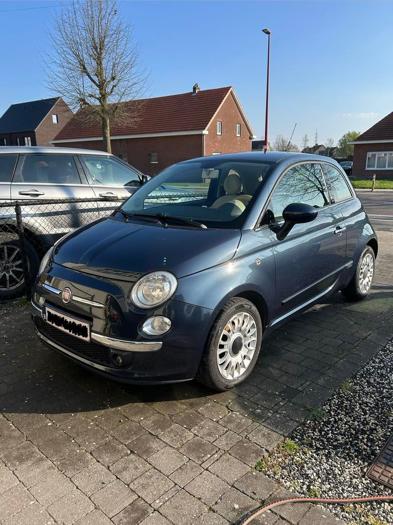Fiat 500/ 1.2 Benzine/ Euro 5/ 2009, Auto's, Fiat, Particulier, ABS, Airbags, Airconditioning, Bluetooth, Boordcomputer, Centrale vergrendeling