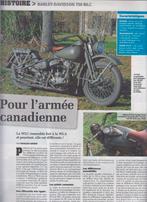 Moto Militaire Harley Davidson 750 WLC collection, Envoi, Utilisé