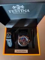 Festina Special Edition nouvelle, noir mat, Enlèvement, Bleu
