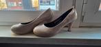 Beige pumps maat 42, Ophalen, Beige, Pumps