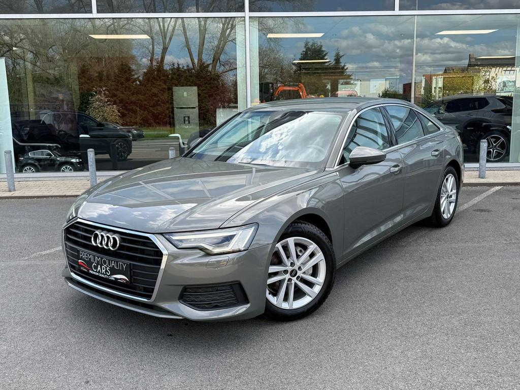Audi A6 KEYLESS / CARPLAY / LEDER / CAMERA / ZETELVERWARMING, Auto's, Automaat, 4 deurs, USB, Gebruikt