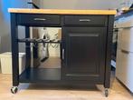 Desserte de cuisine / îlot, Maison & Meubles, Moins de 100 cm, Comme neuf, 100 à 150 cm, Enlèvement
