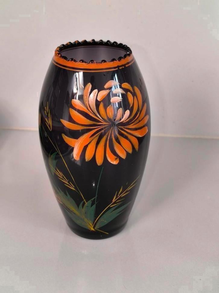 Art deco vaas in amethist kleur, Doyen, Antiek en Kunst, Ophalen of Verzenden