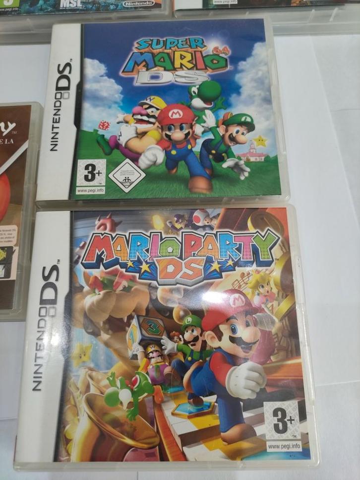 Nintendo DS. Set van 5 spellen, waaronder 2 Mario, Games en Spelcomputers, Games | Nintendo DS, Ophalen of Verzenden