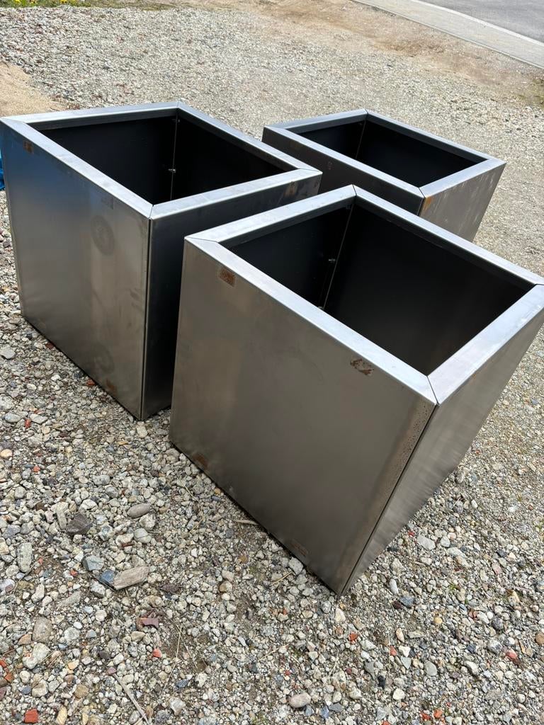 Bacs à fleurs en acier Corten, Jardin & Terrasse, Enlèvement, Neuf, Métal