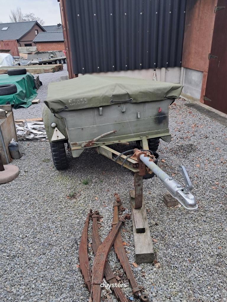 Willy's jeep trailer, Ophalen