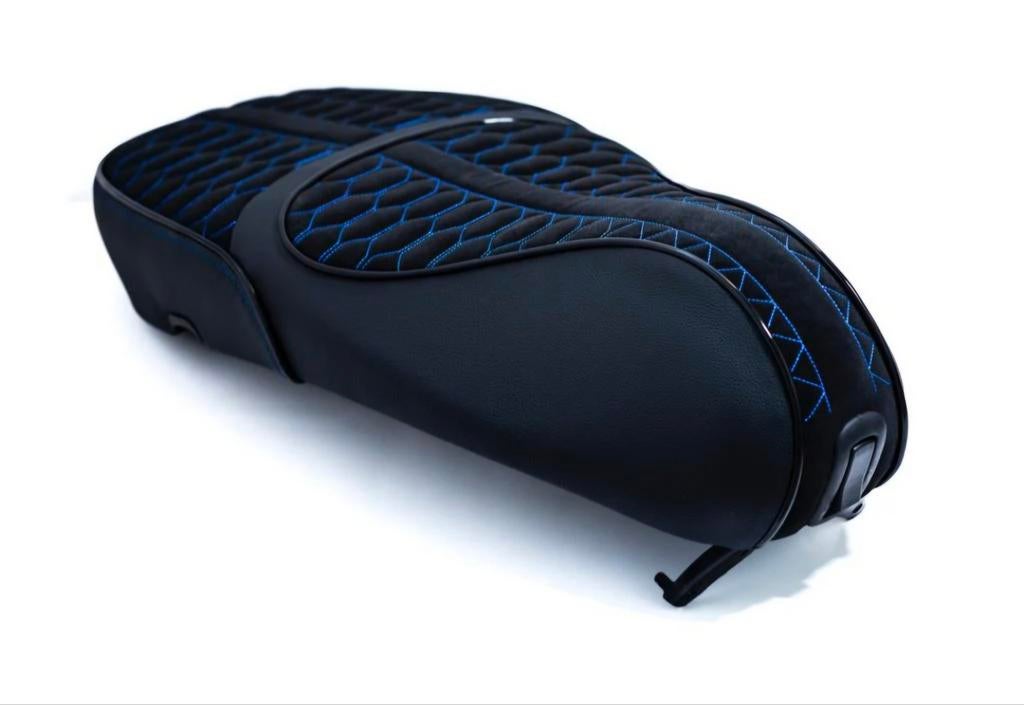 Vespa sprint / primavera custom zadels, Vélos & Vélomoteurs, Pièces de cyclomoteur | Scooters, Vespa, Selle, Enlèvement ou Envoi