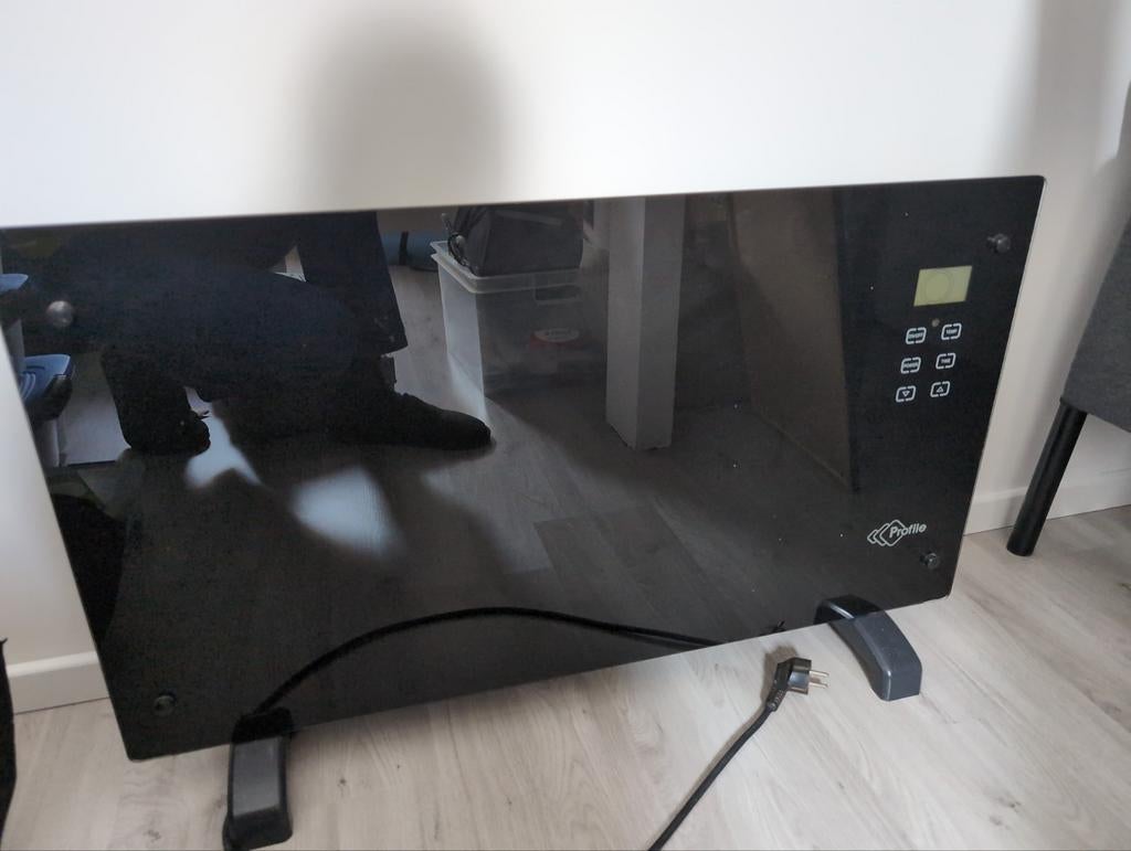 Electrisch vuur, Doe-het-zelf en Bouw, Ophalen, 30 tot 80 cm, Gebruikt, Kachel