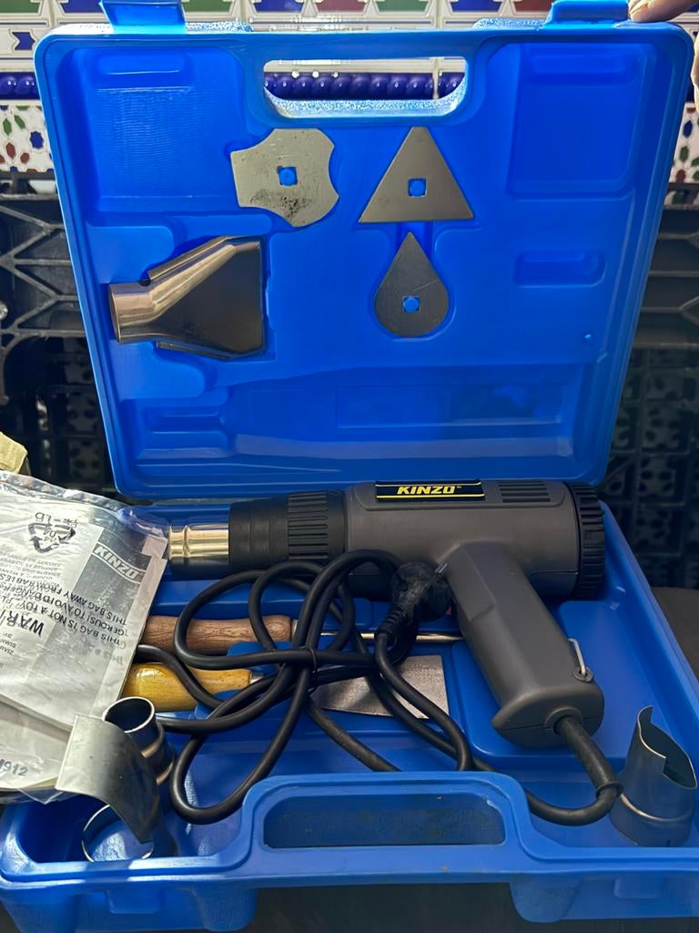 Décapeur thermique KINZO neuf, Bricolage & Construction, Outillage | Foreuses, Enlèvement, Comme neuf