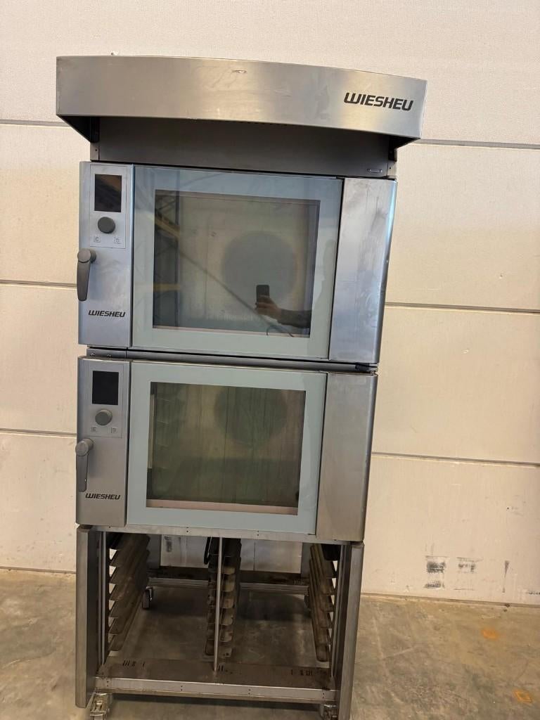 WIESHEU EUROMAT S BROODOVEN 2X 64 S, Ophalen, Gebruikt, Bakkerij en Slagerij