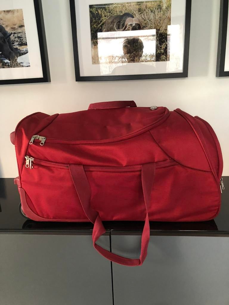 Samsonite reistas, Ophalen, Zo goed als nieuw, 60 tot 80 cm, Rood