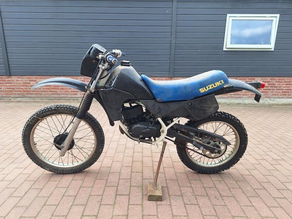Suzuki TSX 50 oldtimer brommer crossbrommer 49cc, Ophalen, Gebruikt, 49 cc, Suzuki