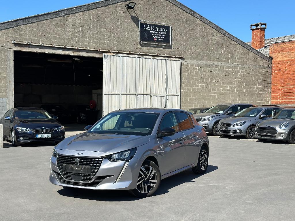 Peugeot 208 1.2i Met 101 Pk Navi-Cam-Carplay-Garantie, https://public.car-pass.be/vhr/887d9b06-1b2e-49cc-bf27-a4cfc57d912b, Leder en Stof