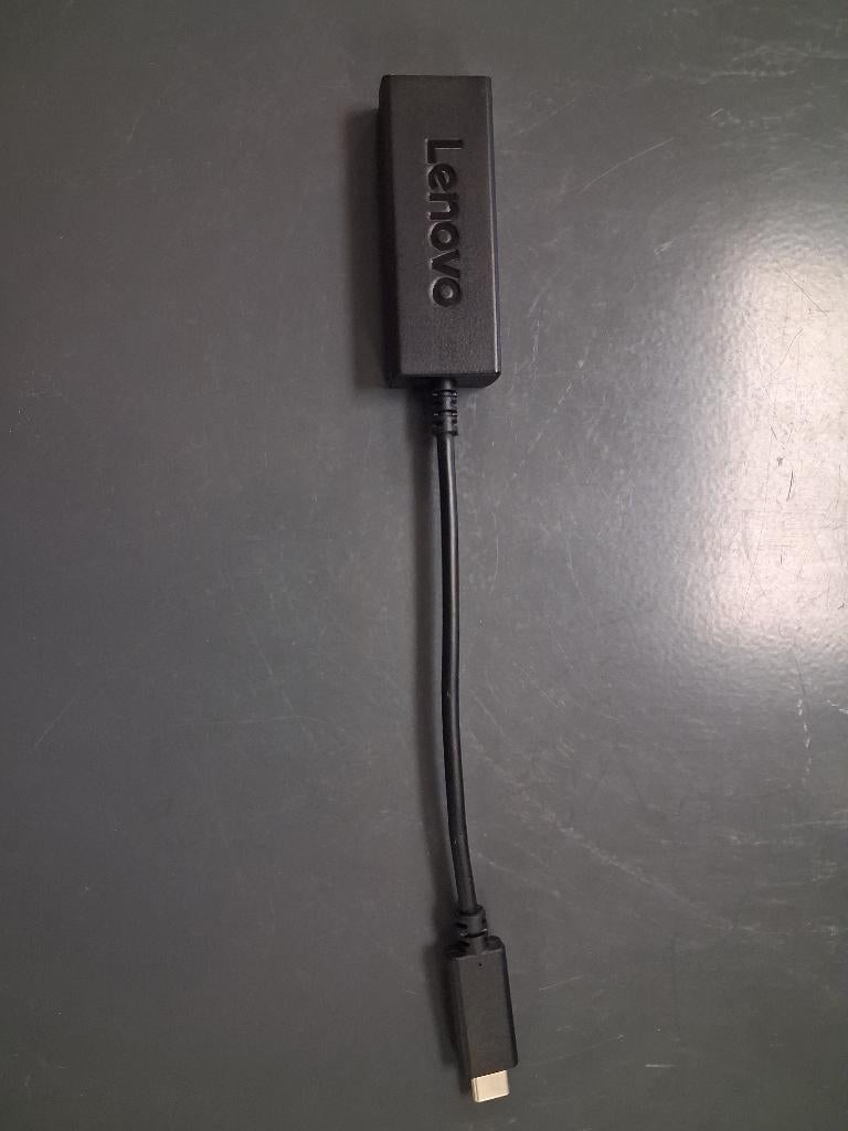Adaptateur Lenovo USB-C vers Ethernet, Computers en Software, Pc- en Netwerkkabels, Nieuw, Ophalen