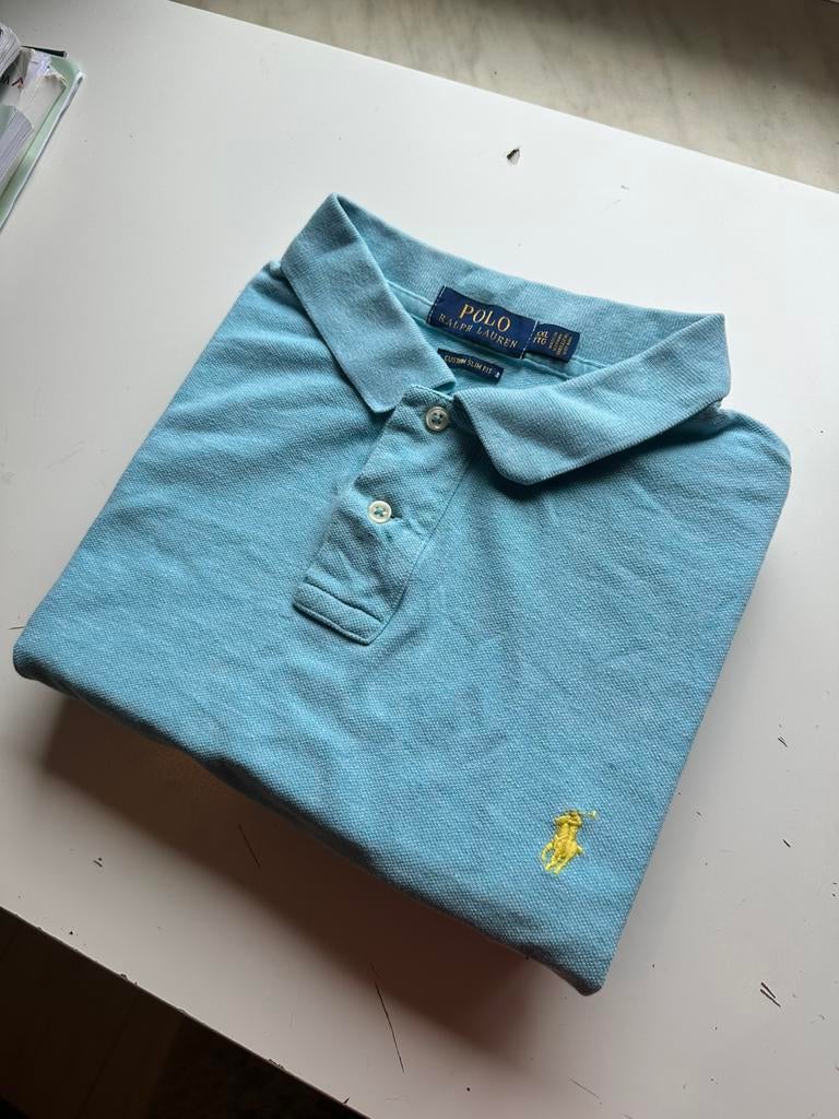 Polo Ralph Lauren Polo bleu clair, Vêtements | Hommes, Enlèvement ou Envoi, Comme neuf, Taille 56/58 (XL), Bleu