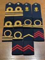 Lot de grades navals offr/offr/offr/men, Collections, Enlèvement ou Envoi, Marine