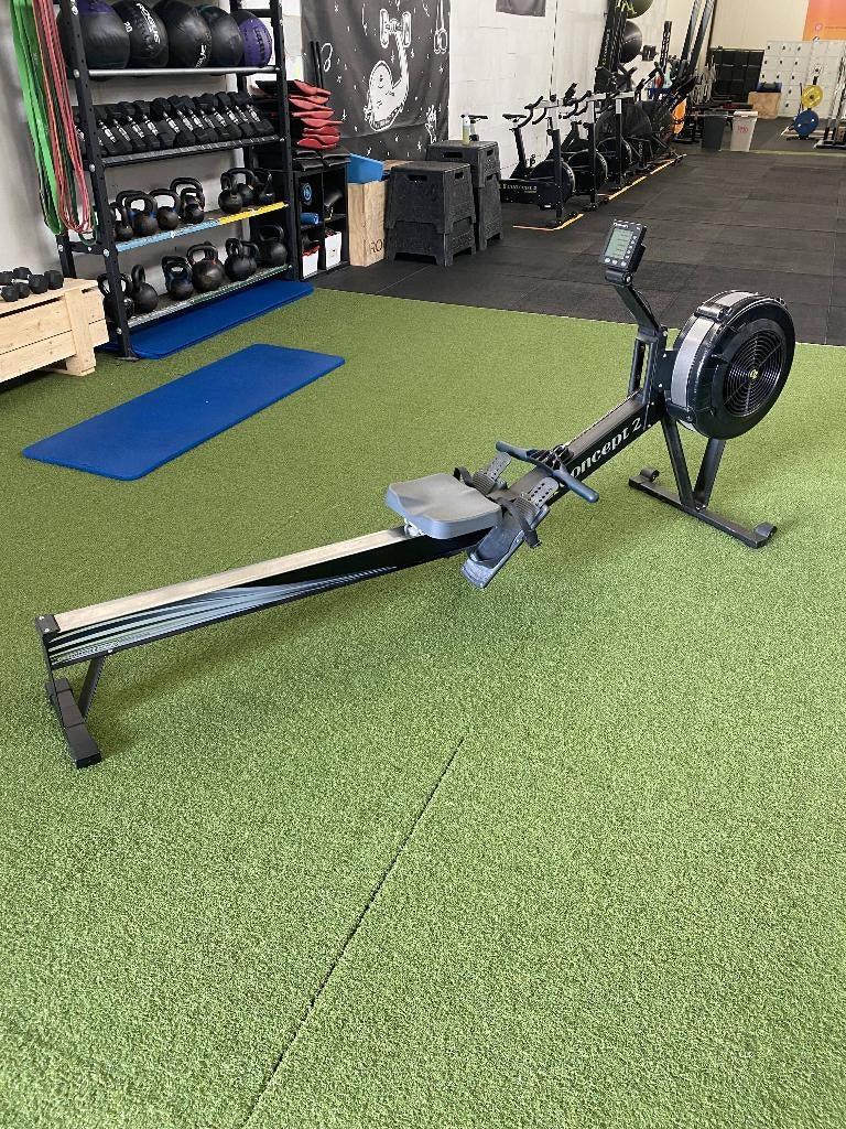 Concept 2 RowErg, Sport en Fitness, Fitnessapparatuur, Zo goed als nieuw, Roeitrainer, Armen, Benen, Borst, Buik, Rug, Kunststof