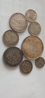 diverse vreemde munten zilver zie omschrijng, Postzegels en Munten, Verzenden, Rusland, Losse munt, Zilver