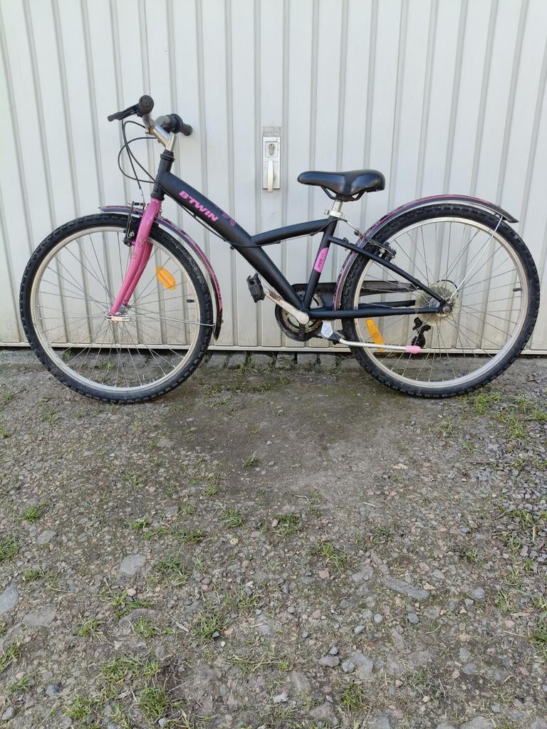 Vélo fille 24 pouces Btwin, Frein sur jante, Femmes, Acier, Enlèvement