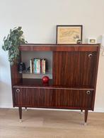 vintage vitrinekast, Ophalen, 100 tot 150 cm, Glas, 100 tot 150 cm