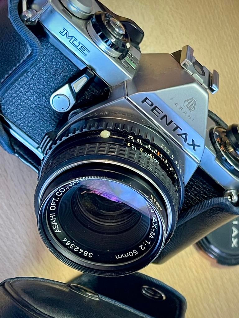 PENTAX ME - avec SMC PENTAX -M 1:2 50 mm, Enlèvement ou Envoi, Comme neuf, Reflex miroir, Pentax