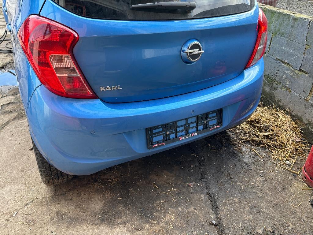 PARE CHOC ARRIERE OPEL KARL, Auto-onderdelen, Carrosserie, Bumper, Opel, Achter, Gebruikt, Ophalen