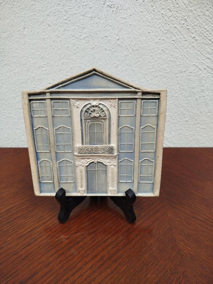 Wandtegel voorgevel Generale Bank Antwerpen, Antiek en Kunst, Curiosa en Brocante, Ophalen of Verzenden