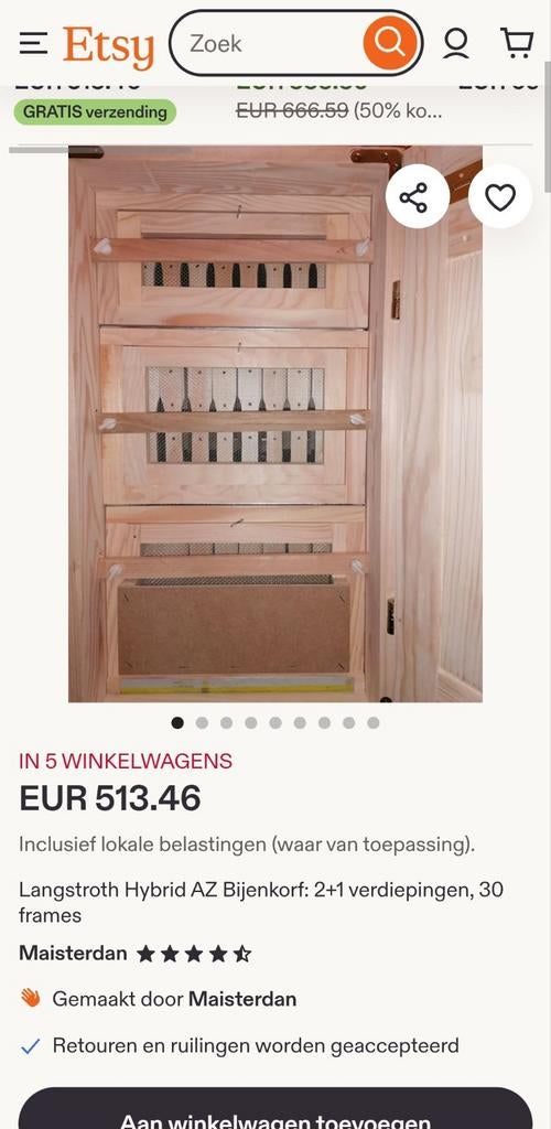 AZ ruch langstroth nouvelle, Animaux & Accessoires