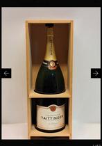 Taittinger Brut Champagne legge fles, Verzamelen, Ophalen of Verzenden, Zo goed als nieuw, Champagne