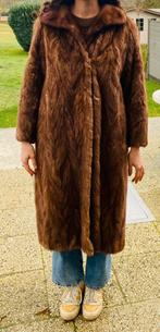 Prachtige nerts bontjas, Ophalen, Nieuw, Maat 42/44 (L), Bruin