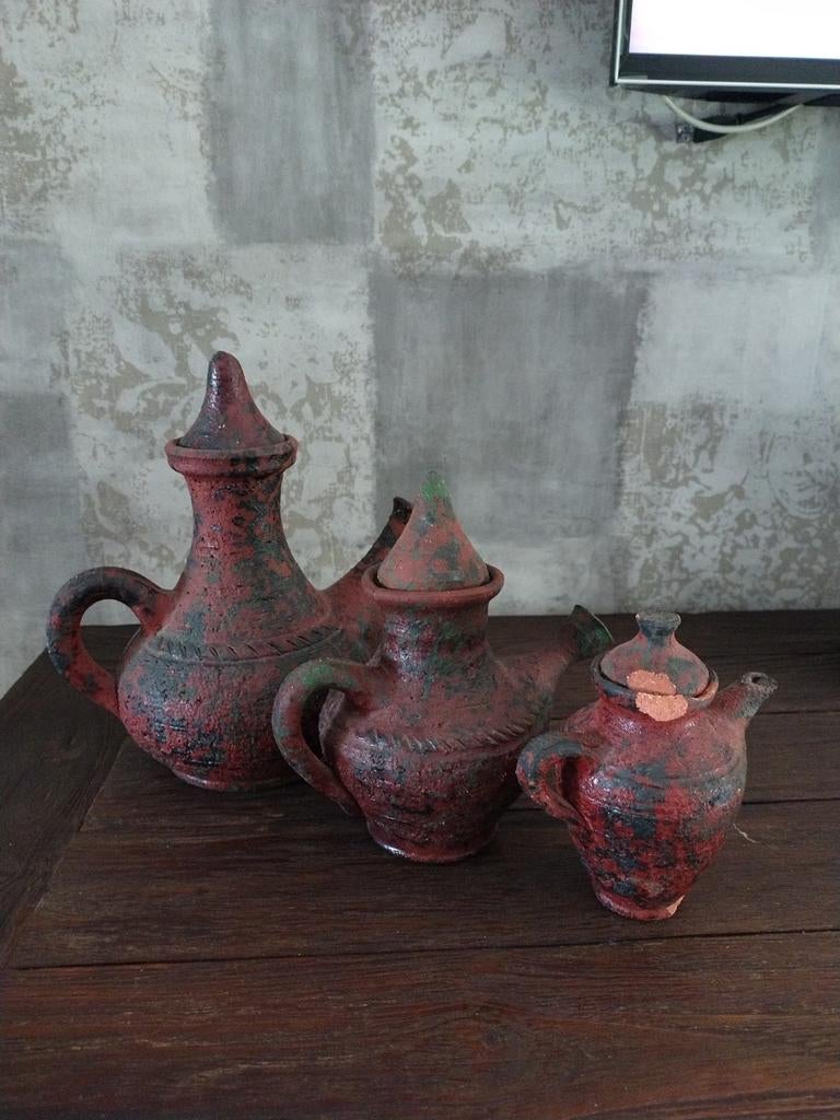 3 carafes, Enlèvement