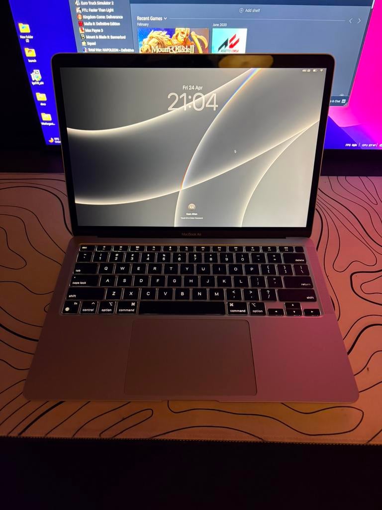 Macbook air m1 8gb 512ssd 13 inch, Computers en Software, Apple Macbooks, Ophalen of Verzenden, Zo goed als nieuw, Qwerty, MacBook