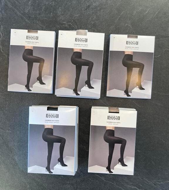 Wolford Cashmere Silk Tights Panty – Nieuw in doos, Kleding | Dames, Leggings, Maillots en Panty's, Nieuw, Panty, Overige maten