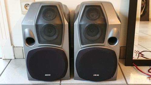 **AKAI  SR-525   luidsprekers  als nieuw;     * -50% SOLDEN, Audio, Tv en Foto, Luidsprekerboxen, Zo goed als nieuw, Ophalen