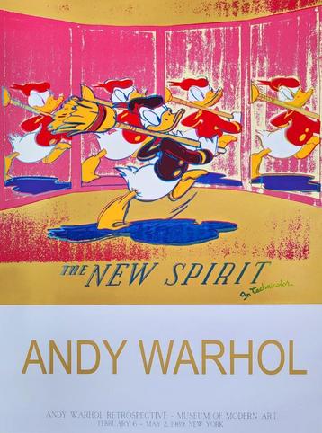 Andy Warhol - MoMa - Donald Duck - 1989 beschikbaar voor biedingen