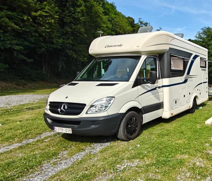 Camping car Concorde Credo, Caravans en Kamperen, Mobilhomes, Particulier, tot en met 4, Half-integraal, Mercedes-Benz, Mercedes