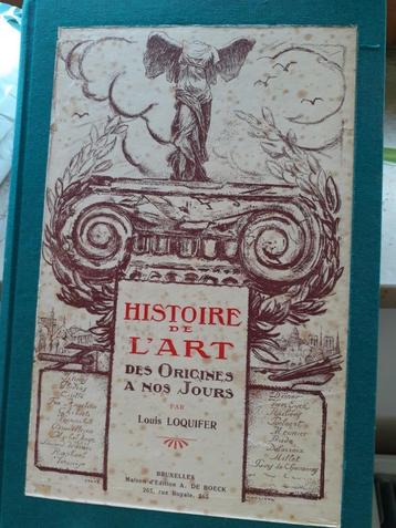 Antiek boek over kunstgeschiedenis beschikbaar voor biedingen