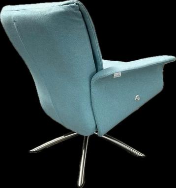 Relaxfauteuil Hjort Knudsen – IJsblauw – Manueel Verstelbaar beschikbaar voor biedingen