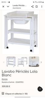 Table a langer + baignoire PERICLES Lola, Enfants & Bébés, Bains & Soins, Enlèvement, Comme neuf, Baignoire, Autres marques