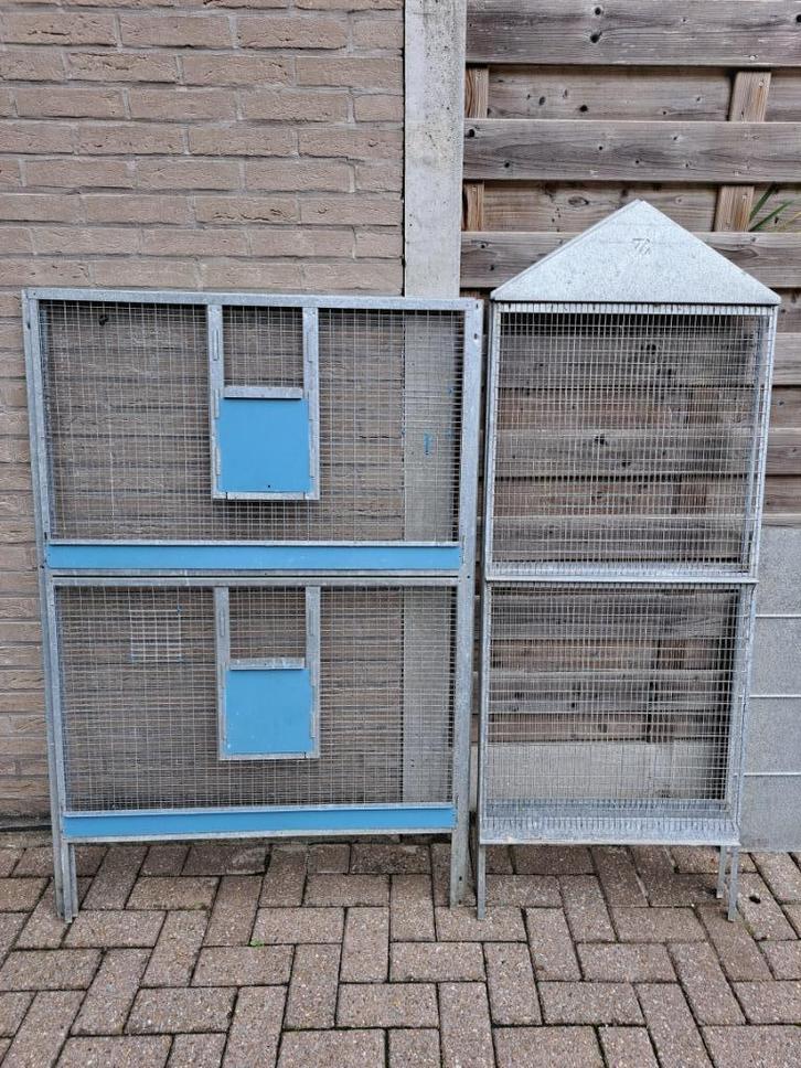 Vogelkooi / kleine volière, Dieren en Toebehoren, Vogels | Hokken en Kooien, Gebruikt, Vogelkooi, Ophalen