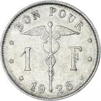 Belgique 1 franc, 1928 Légende en français - « BELGIQUE », Timbres & Monnaies, Enlèvement ou Envoi, Monnaie en vrac, Belgique