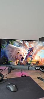 LG 27GR95QE-B 1440P (2K) OUD, Computers en Software, Monitoren, In hoogte verstelbaar, Minder dan 1 ms, Zo goed als nieuw, Quad HD (2K)