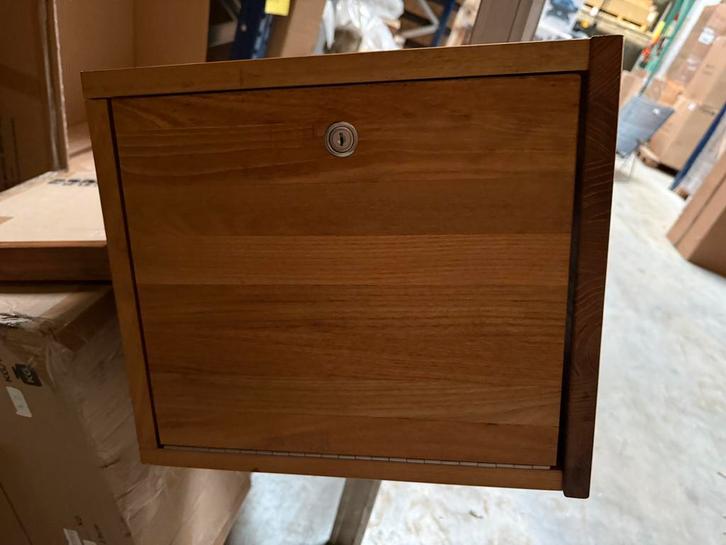 Brievenbus in FSC Robinia hout, Jardin & Terrasse, Boîtes aux lettres, Comme neuf, Bois, Enlèvement